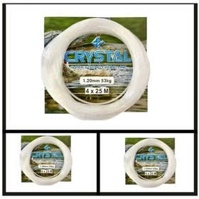 Resim Cyrstal 1.20 Mm Beyaz Poşet Misina-po.010 