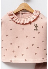 Resim U.S. Polo Assn. U.s. Polo Assn Kız Bebek Pembe Takım Usb2759-c-v1 Pembe 