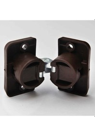 Resim Bermax-Yapımarketaks Bermax - Kare Kırma Masa Menteşesi 26 Mm Kahverengi 2 Adet 