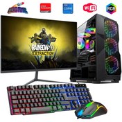 Resim ROGAME İ7 14700f 16gb Ddr4 480ssd 8gb Rx580 24" Monitörlü Oyun Bilgisayarı 