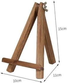 Resim Telefon Masası Desteği Telefon Tutma Standı Ahşap Şövale Ofis Ev Kullanımı İçin Basit Yapı 