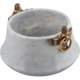 Resim Siren Kazan Kulbu Konik Orta Çanak - Gri 