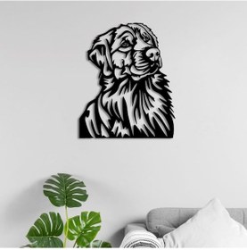 Resim Golden Sadık Dost Metal Duvar Dekoru 