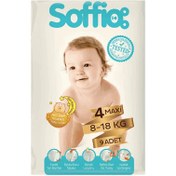 Resim Soffio Maxi Çocuk Bezi 9'lu 8-18 Kg 
