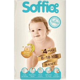Resim Soffio Maxi Çocuk Bezi 9'lu 8-18 Kg 