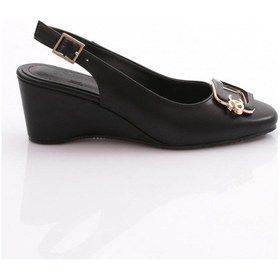 Resim Dgn 24311 Kadin Arkadan Bağlamali Topuklu Ayakkabi 24311-2428-R1534 