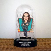 Resim Güzeller Güzeli Hocam Karikatürlü Fanus Biblo 