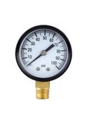 Resim Singree Kuyu Pompaları Su Basıncı Ölçümü İçin 0-100 Psi Pirinç Manometre 