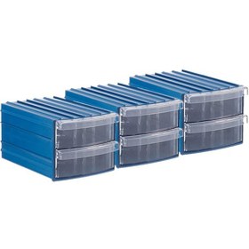 Resim Sembol Y112 Plastik Çekmeceli Kutu 6 Çekmeceli 