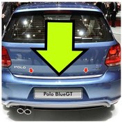 Resim Polo Bagaj Alt Cıtası Krom 2009 2010 2011 2012 2013 2014 2015 
