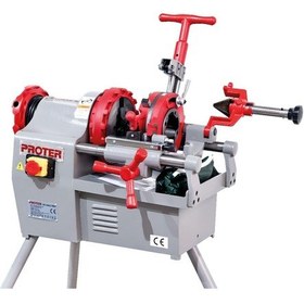 Resim Proter Pr 2002 Pro 2'' Tezgah Tipi Pafta Makinesi 1000 Watt Çapak Alma Aparatlı 