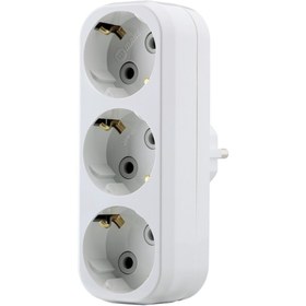 Resim MAKEL Topraklı I Tipi Golyat Topraklı Priz 3'lü 