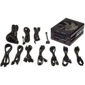 Resim CORSAIR CP-9020137-EU HX750 750W TAM MODULER 80PLUS PLATINUM GUC KAYNAGI 