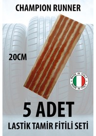 Resim 5 Adet Taşıt Lastik Tamir Fitili Lastik Onarım İçin Fitil 