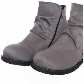 Resim 41-42-43-44 Numara K731-2 Gri Süet Özel Seri Büyük Numara Kadın Bot Gri Süet 