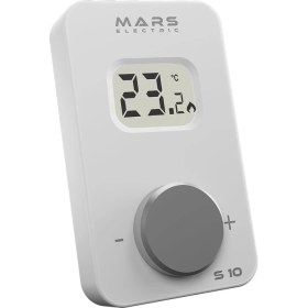 Resim Mars S10 Kablosuz Dijital Oda Termostatı Beyaz 