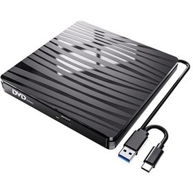 Resim Sones Bt689 Taşınabilir Dvd Yazıcı Harici Optik Sürücü Cd Çalar Win10 Usb Optik Sürücü Kaydedici 