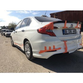 Resim Fiat Egea Marşpiyel Lipi - Abs Plastik - Piano Black 
