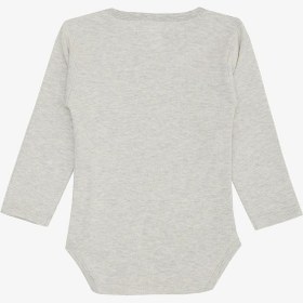 Resim Breeze Erkek Bebek Çıtçıtlı Zıbın Body Hayvanat Bahçesi Dost Hayvanlar Baskılı 9 Ay-3 Yaş, Bej Melanj-bej Melanj Bej Melanj 