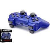 Resim OYUN KOLU GAMEPAD KABLOSUZ PS3 BULETOOTH MAVİ HADRON HD-306 