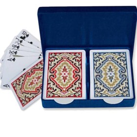 Resim Storemax Kem Plastik Oyun Kağıdı Iskambil Kağıdı Çift Deste Oyun Kağıdı 