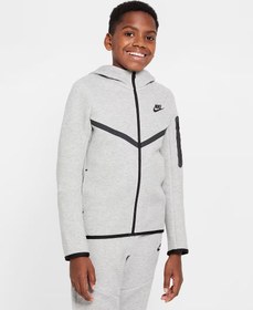 Resim Nike Sportswear Tech Fleece Full-Zip Çocuk Sweatshirt 