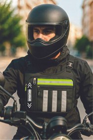 Resim SLH SHOP Motorcu Çantası Reflektörlü 