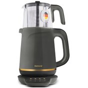 Resim Homend Royaltea 1762H 1800 W Konuşan 1.9 L Antrasit Çay Makinesi 