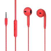 Resim Findit Lecoo EH104R 3.5mm Jacklı Kablolu Kulak Içi Mikrofonlu Kırmızı Kulaklık (2818) 