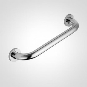 Resim Banyo Tutunma Barı 40 cm Paslanmaz Çelik Vidalı Duvar Tipi Destek Barı Engelli Güvenlik Tutacağı 