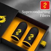 Resim Yeni Doğu Dragon Serisi Oyun Parmak Kılıfı, Serin Dragon Desenli Gümüş Fiber Parmak Kılıfı, Nefes Alabilir ve İyi Oyun Parmak Kılıfı, Rahatlığı ve Doğruculuğu Artırır, Daha İyi Oyun Deneyimi Sağlar 