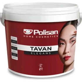 Resim Polisan Elegans 3.5 kg Küf Ve Mantar Önleyici Tavan Boyası Tam Mat Su Bazlı Renkli 