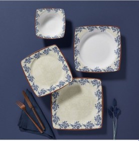 Resim Güral Carolıne 24 Parça 6 Kişilik Yemek Takımı - 1572 