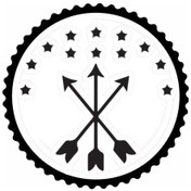 Resim Kafkas Sembolleri Tasarım 4.model Sticker 40 X 40 Cm 