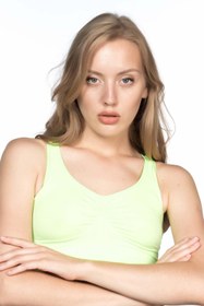 Resim Emay YEŞİL MI 4001 Soft Sporcu Büstiyer 