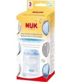 Resim Nuk Süt Saklama Şişesi - 3'lü Kutu 