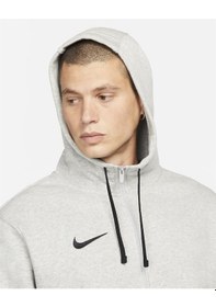 Resim Nike Park Fleece Full-Zip Soccer Hoodie Erkek Sweatshirt 