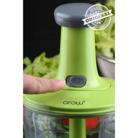 Resim Yeşil Çocuk El Robotu, Bıçak Korumalı Güvenli ve Eğlenceli Tasarım 