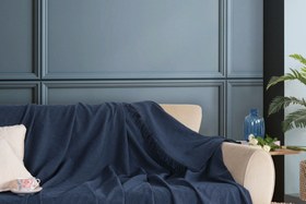 Resim NOBLE TEK KİŞİLİK KOLTUK ÖRTÜSÜ, LACİVERT 