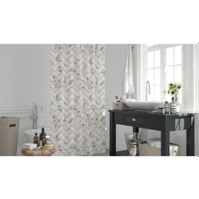 Resim Jackline Duş Perdesi 5705 Model Çift Kanat 2X110X200 Cm Çok Renkli 