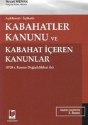 Resim Açıklamalı - İçtihatlı Kabahatler Kanunu ve Kabahat İçeren Kanunlar Adalet Yayınları
