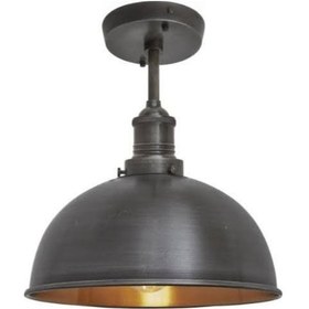 Resim Mylights Retro Rustik Tavan Avize Rustik Avize Mat Siyah 30C 
