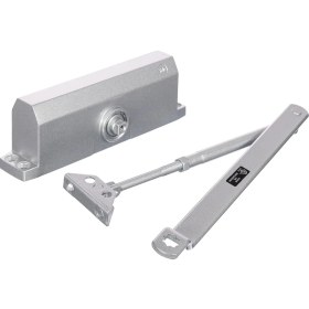 Resim Mcreative Kapı Hidroliği 103 Sabit Güçlü 3 Numara (60 Kg) Kapı Yayı, Gümüş 