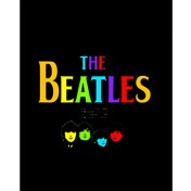 Resim Zepplin Giyim The Beatles Rainbow Büyük Sırt Patch Yama 