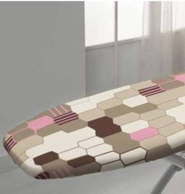 Resim Keçeli Yanmaz Kumaş Ütü Masası Kılıfı Lastikli 50 x 120 CM 