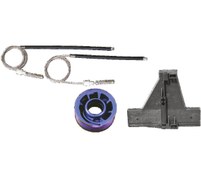 Resim Kayoto Audi A3 2003-2008 Cam Kriko Teli Arka Sol Tamir Takımı KY26470T 