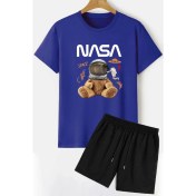 Resim Trendypassion Nasa Şort T-Shirt Eşofman Takımı 