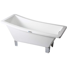 Resim Aslan Ayaklı Küvet | Kınık | Sanacryl - 76x172 / Beyaz / 1 Kişilik 