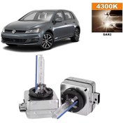 Resim Volkswagen Golf 7 D3s / D3r 4300k Beyaz Hıd Xenon Ampul 2 Adet 