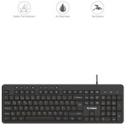 Resim Torima Tk-07 Siyah Multimedya Kablolu Q Klavye Gaming Keyboard Siyah 